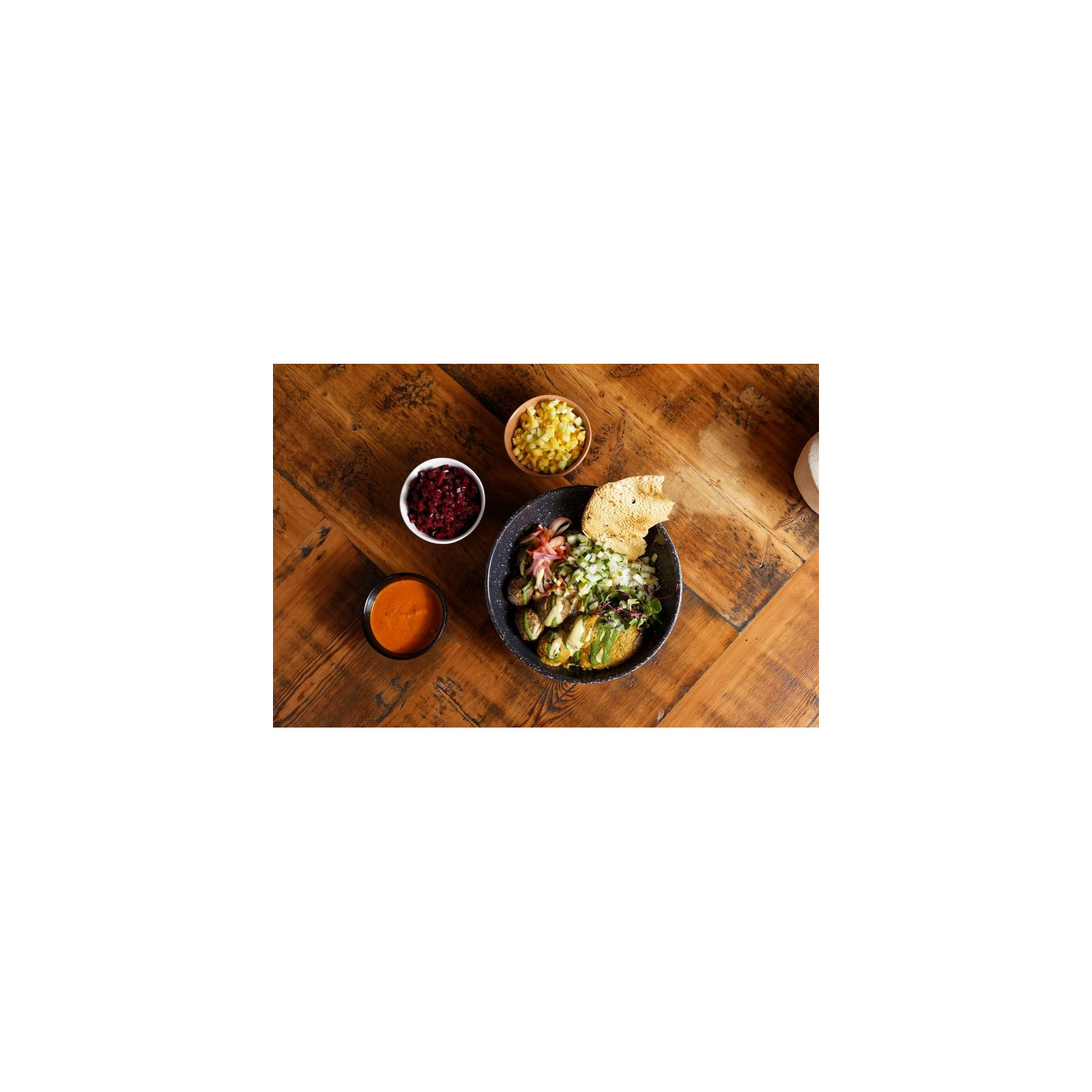 Fortessa Maskell Tilt Melamine Serving Bowl, Charcoal