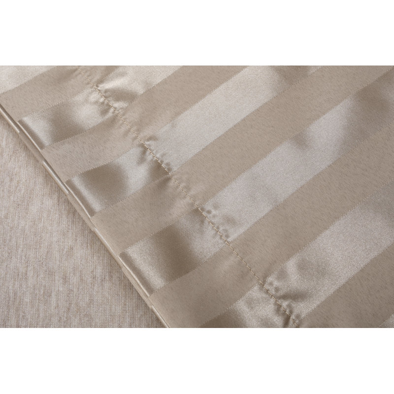 Nida Satin Striped - Set of 2, Champagne