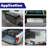60 Inch Heavy Duty Aluminum Stripes Plated Tool Box Pick Up Truck Bed RV Toolbox Waterproof Storage Organizer with Lock and Key