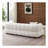 Jasmin 89.7'' Cream Boucle Sofa