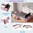 Upholstered Daybed With Stairs And Gas Lift Storage Ottoman-252578121-252578162