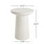 Table d'appoint d'extérieur H 24 "MGO Terrazzo