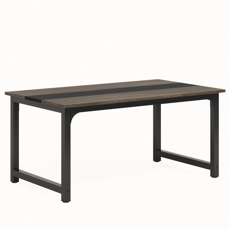 Bureau Waltman, H 29,52 po x l 62,99 po x P 31,49 po, Brun / noir