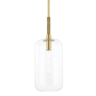 Lenox Hill 1 - Light Single Cylinder Pendant