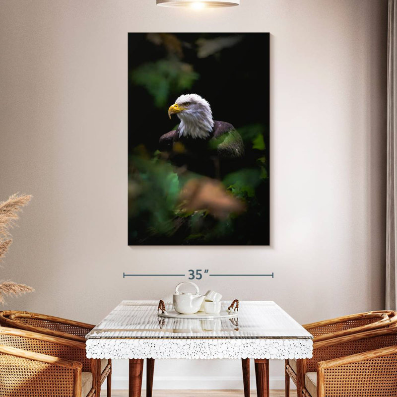 Bald Eagle Forest, 45" H x 30" W