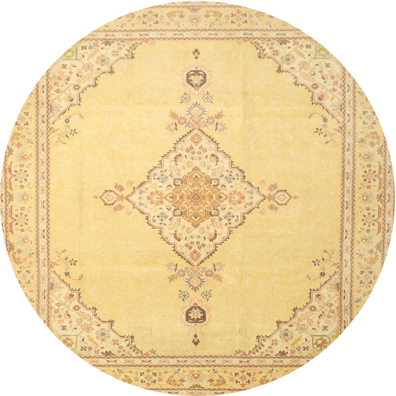 Chaarvi Oriental Indoor Rug, Round 5'