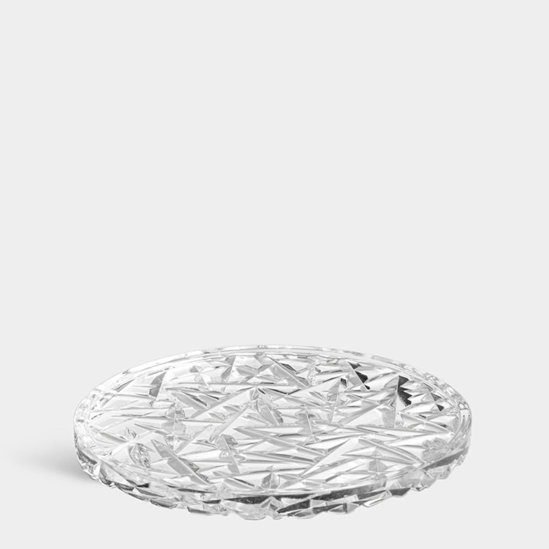 Carat Glass Round 1 Piece Coaster