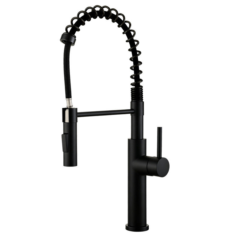 Robinet de cuisine Shane High Arc, Matte Black