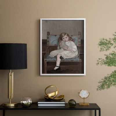 Reproduction encadrée vintage XLV - bois massif