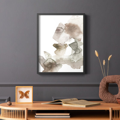 Untitled IX V31 Framed Print - Solid Wood