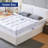 Double Layer 4-Inch Mattress Topper, Including A 2-Inch Memory Foam Mattress Pad And A 2-Inch Cooling Mattress Pad Cover, Designed For Back Pain Relief-354480936