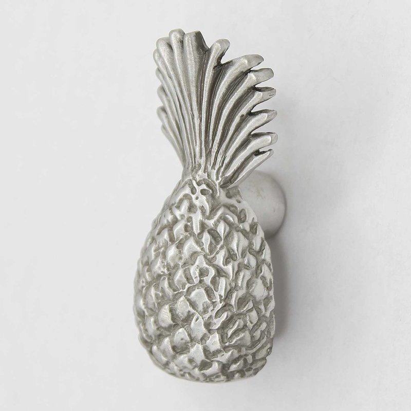 2 1/2" Pineapple Small Knob, Brushed Nickel