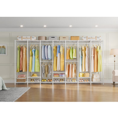 VIPEK U70 Extra Large Garment Rack, Heavy Duty Clothes Rack for Hanging Clothes, 93.6" L x 34.3" W x 76.4" H