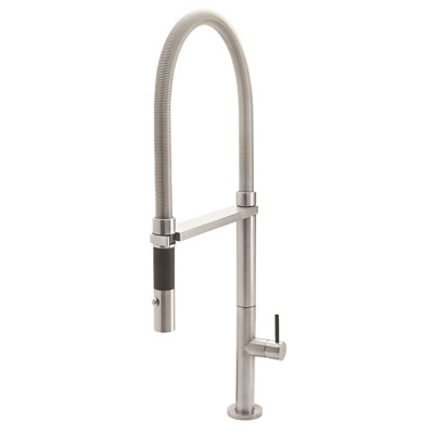 Culinary Pull-Out Kitchen Faucet With Button Sprayer