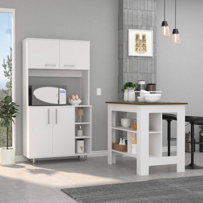 Wood Kitchen Island