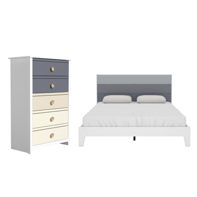 Patton Transitional 2 Piece Bedroom Set