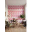 Décoration murale amovible en zigzag aquarelle