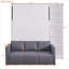 Lit escamotable avec canapé et tablettes Murphy-104610580