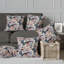 Coussin décoratif réversible damier intérieur / extérieur-99148440-99148443