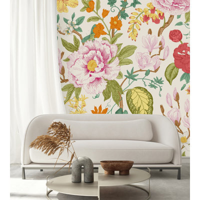 Peel & Stick Floral Wall Mural