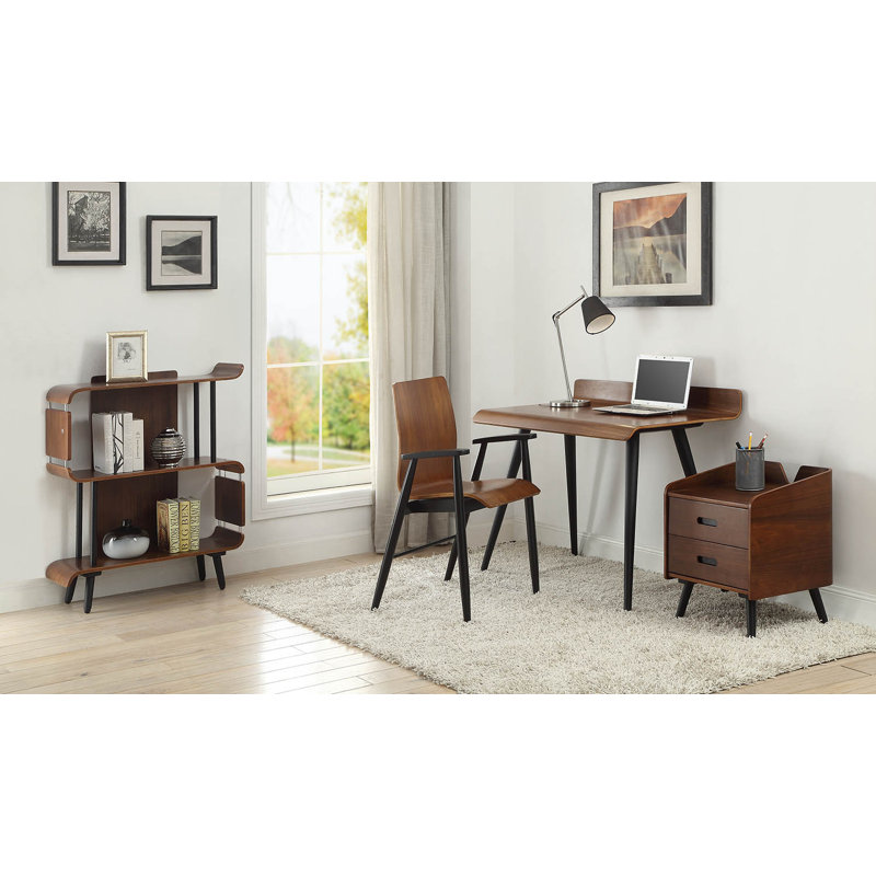 Draco Solid Wood Base Writing Desk