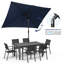 Parasol de marché rectangulaire 10 pi Barrios-529309435