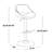 Najrin Adjustable Faux Leather Bar Stool with Rounded T Footrest (Set of 2)-125785564-125785565