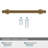 Winsome Cabinet or Furniture Bar Pull-50304577-108892001