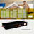 2 Pack Low Profile Under Bed Sofa Slim Storage Organizer Storage Boxes With Boxes And Lids, Black-107132935