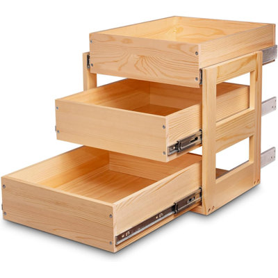 Pull Out The Drawer From The Cabinet