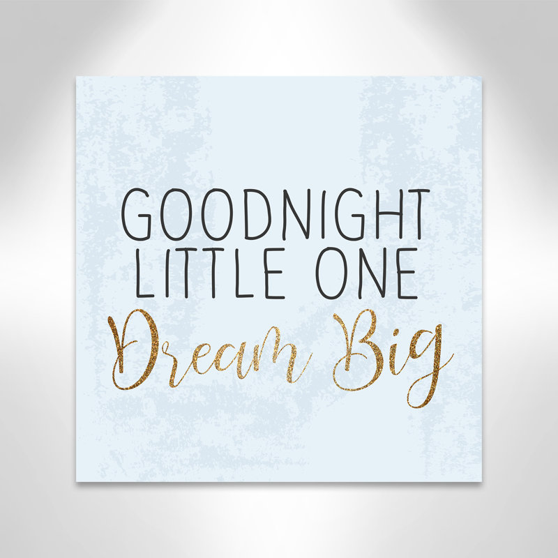 Bonne nuit 2, H 24 po x l 24 po x P 1,5 po, Toile