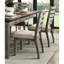 Ensemble de chaises d'appoint de style traditionnel 2 pièces