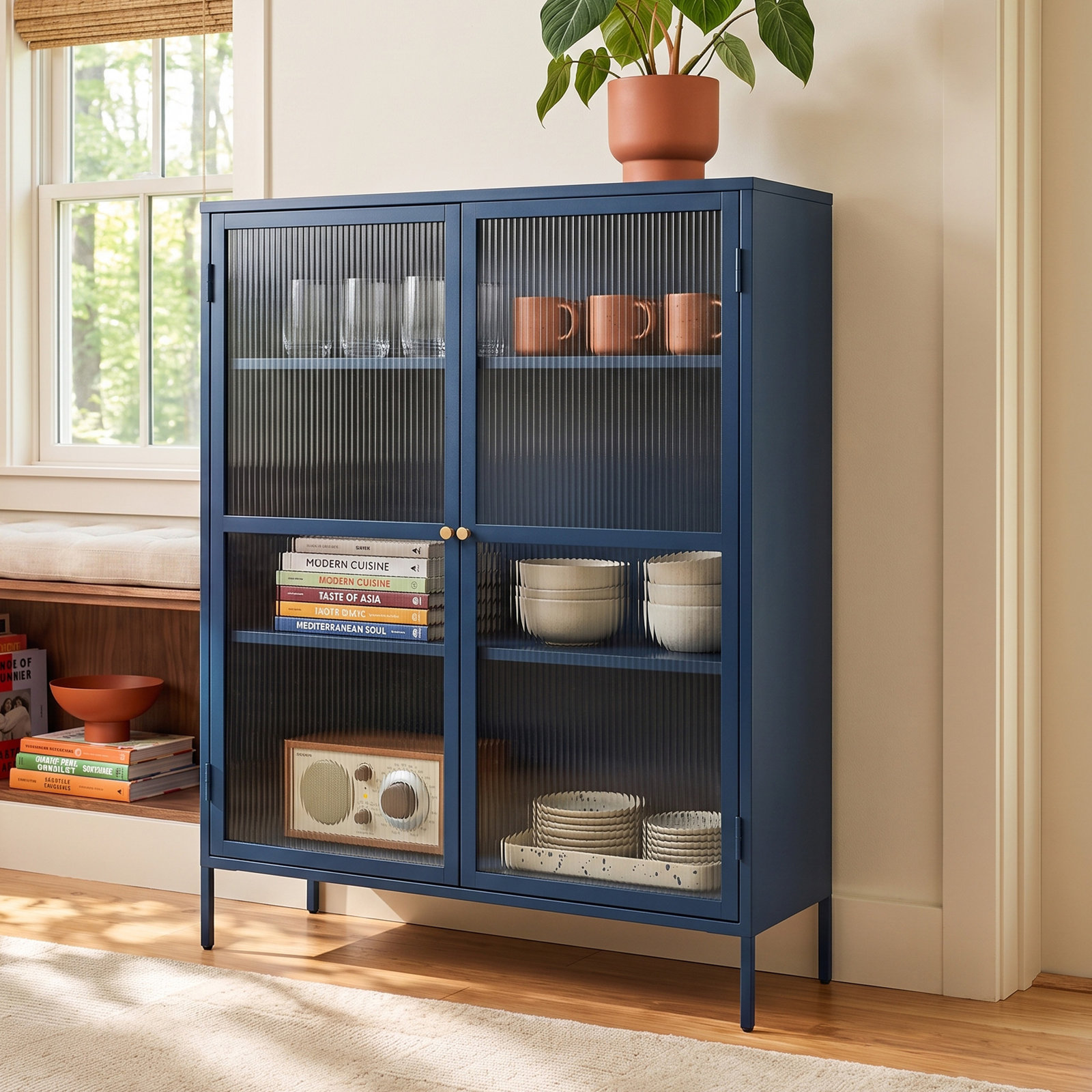 Arnika Dining Cabinet, Blue