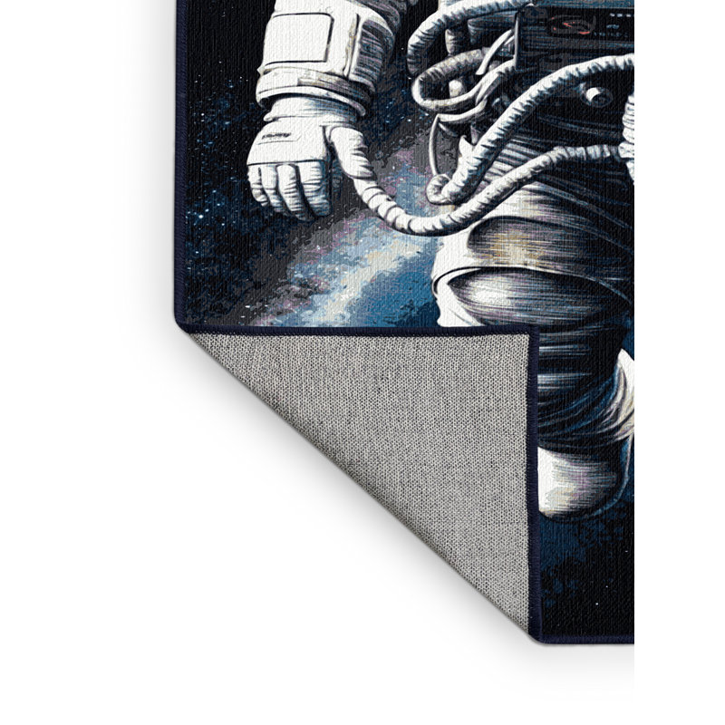 Tapis gris lavable à la machine, Rectangle 2 pi x 3 pi