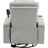 270° Power Swivel Recliner With LED Light Strip, Hidden Storage, And 360° Swivel Tray-1527932419