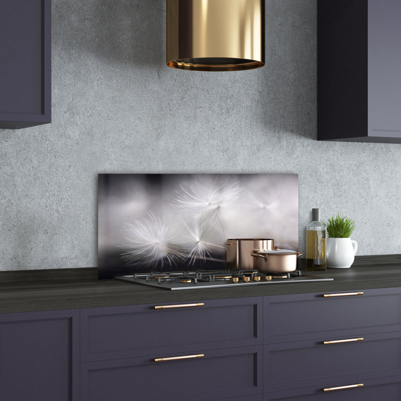 50cm W x 100cm L Glass Peel and Stick Panel