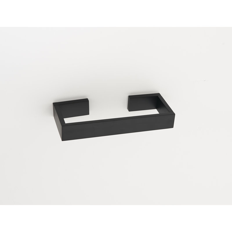 Barre à serviettes linéaire 8 po, Noir mat