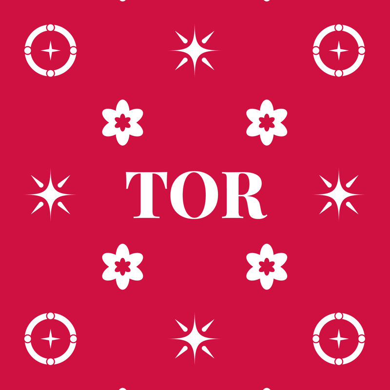 Coussin en coton Toronto, Toronto / blanc / rouge, H 16 po x l 16 po