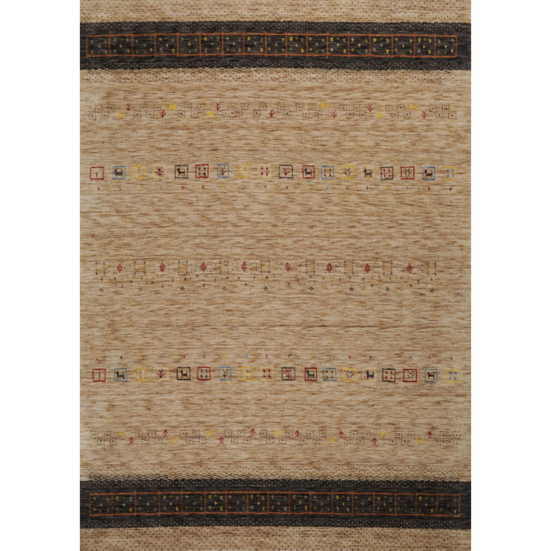 Shahid Wool Hand Woven Area Rug, Rectangle 190 x 290cm