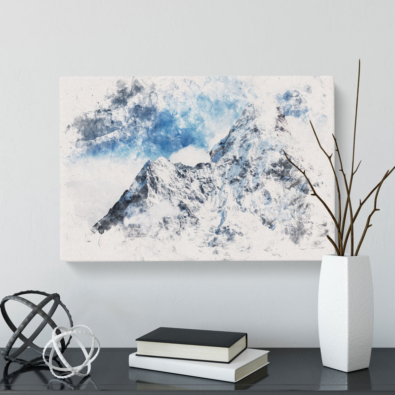 Ama Dablam Mountain In Nepal - Wrapped Canvas, 60cm H x 91cm W x 3cm D