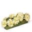 Fresh Cut Hydrangea Centerpiece in Planter
