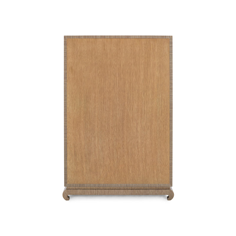 Ming 6 - Drawer Dresser, Flax Brown