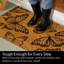 Tapis en fibre de coco Harvest Blossom Monarch Butterfly, 36 po x 24 po-134679673