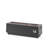 Outdoor 50,000 BTU Rectangular Iron Propane Fire Pit, Dark Grey (Tank Cover not Included)