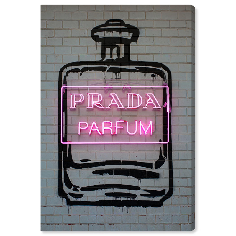 Art mural sur toile, "Fragrance Frame", Toile tendue avec châssis, H 24 po x l 16 po