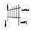 Outdoor Decorative Metal Garden Fence Panels Picket Design Anti-Rust Fencing Panels Animal Barrier-130056832-130125506
