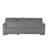 Maslynn 3-Piece Reversible Corduroy Pull-Out Sleeper Sectional with Storage-97561014