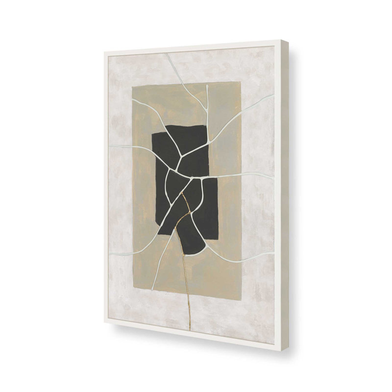 «Transit Plan IV» par Michael Willett, reproduction d'art, H 18 po x l 12 po, Impression sur cadre ouvert sans papier mat