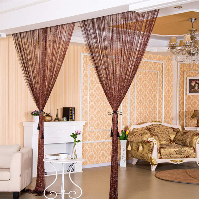 Semi Sheer Curtains / Drapes Single Panel