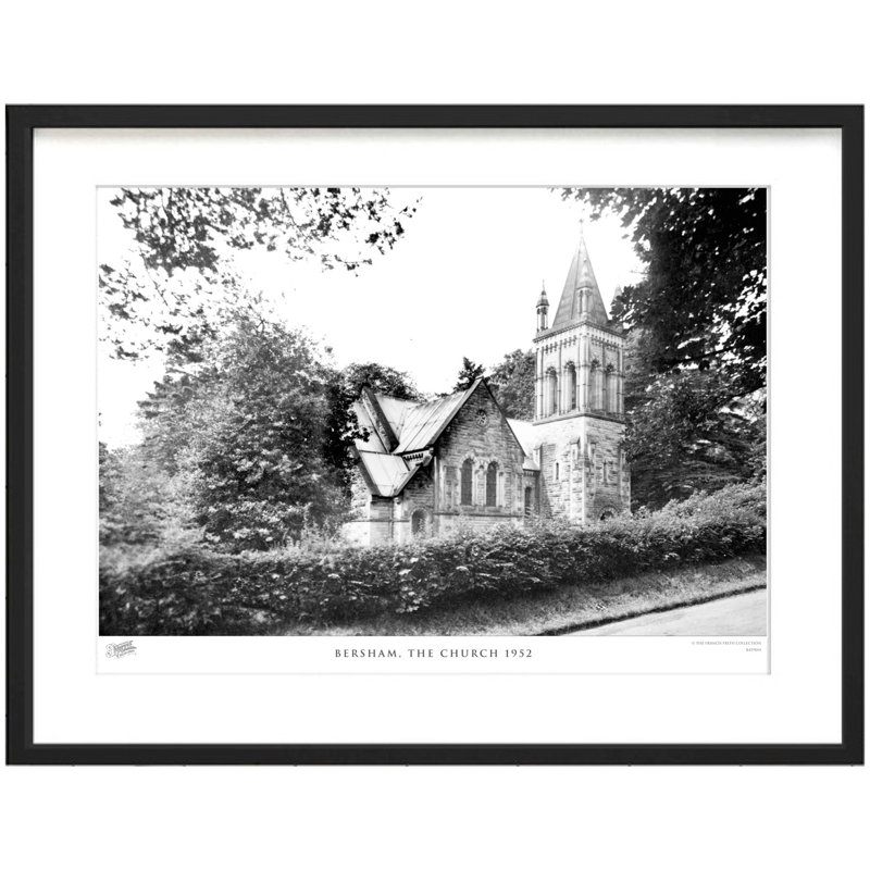 Bersham, The Church 1952 by Francis Frith - Single Picture Frame Print, 60cm H x 80cm W x 2.3cm D